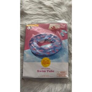 Sun Squad Inflatable Lobster Swim Tube 31 Inch Diameter Pool Float